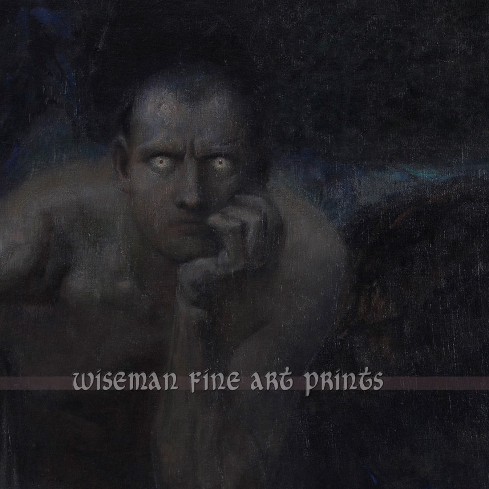 Franz Von Stuck: Lucifer (1890) - Dark & Symbolim Fine Art Giclee ...
