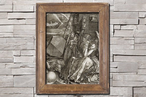 アルブレヒト・デューラー：メランコリアI（メランコリアI