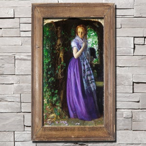 Arthur Hughes: April Love - Pagan & Natural fine art giclee reproduction print