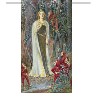 Henry Meynell Rheam: Once Upon A Time Snowhite - Pagan & sacred fine art giclee reproduction