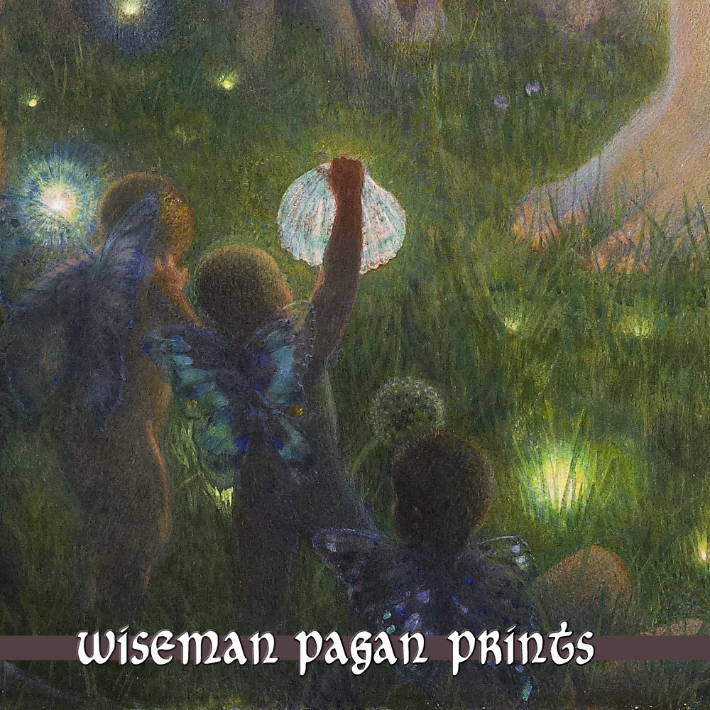 Edward Robert Hughes: Víspera de verano, prerrafaelitas, paganos y hadas,  reproducción de bellas artes, impresión giclée - Etsy México, image size:1000x1000