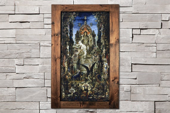 ギュスターヴ・モロー：ユピテルとセメレ - 異教徒と女神 ファイン