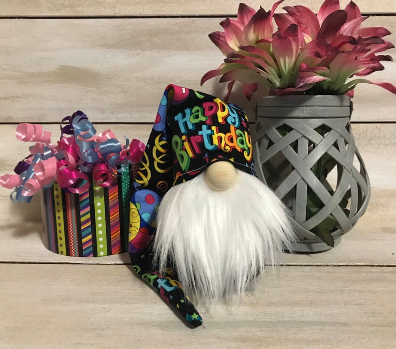 Download Happy Birthday Gnome Birthday gift Summer Gnome with Long ...