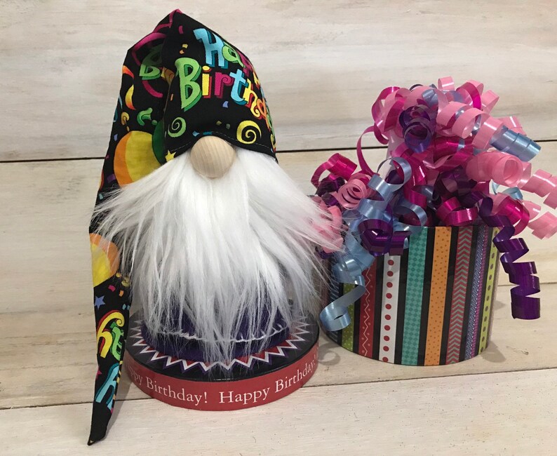 Download Happy Birthday Gnome Birthday gift Summer Gnome with Long ...