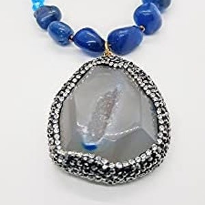 Crystalline Agate Necklace