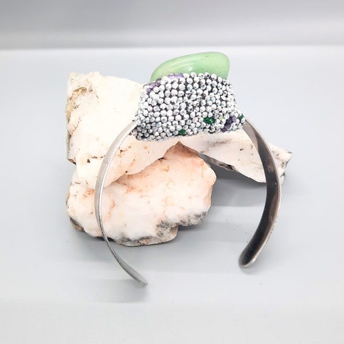 Eau De Nil shops Pave' Cuff
