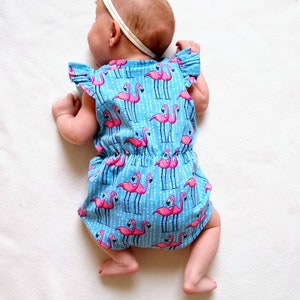 Summer romper pattern, kids romper sewing pattern image 4