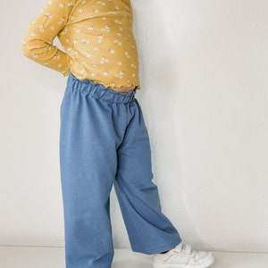 Wide Leg Pants Sewing Pattern for Children Lexi Pants - Etsy