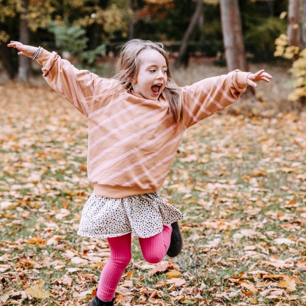 Kinder Sweatshirt Schnittmuster, Marvel Sweatshirt Schnittmuster -0 bis 12 Jahre