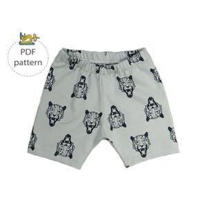 Baby shorts sewing pattern, Basic shorts pattern, pdf sewing pattern, baby bloomers pattern, easy sewing pattern, Baby sewing pattern