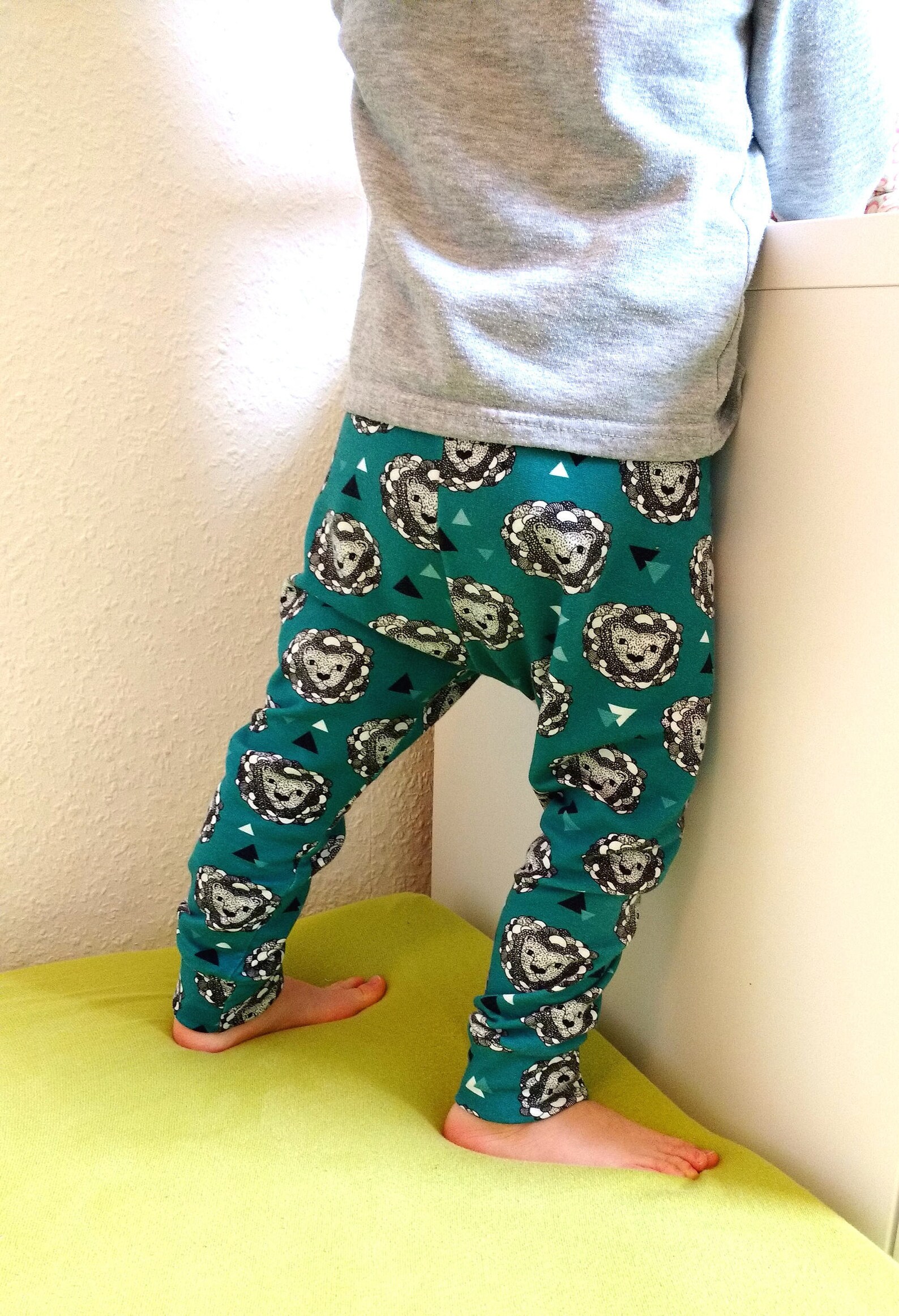 Baby Pants Sewing Pattern Cuffed Pants Pattern Kids Leggings Etsy
