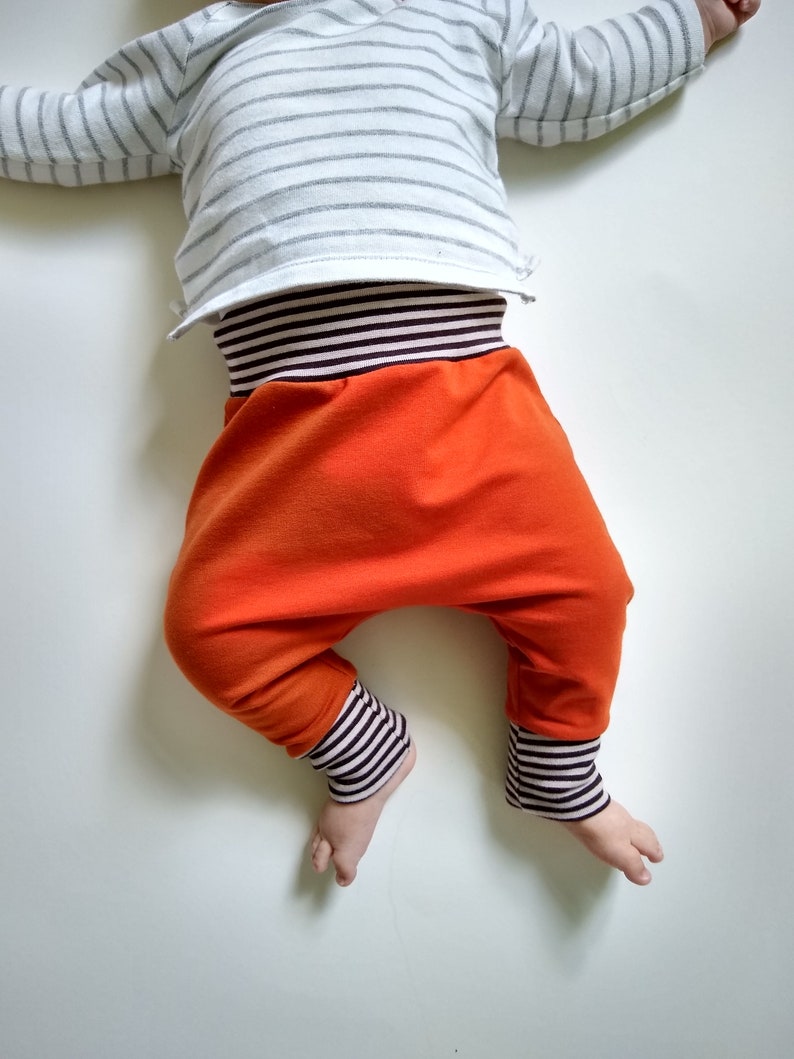 Harem Pants Pattern Baby Harems Sewing Pattern Cuffed Harems Etsy