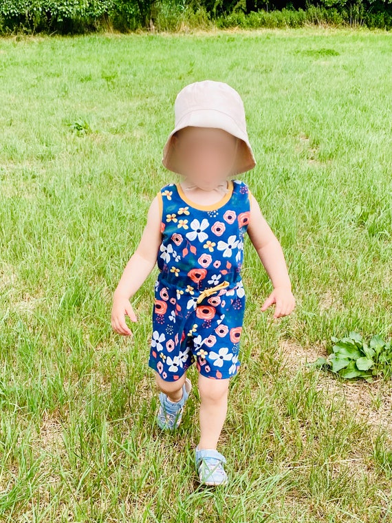 Girl s Jumpsuit Sewing Pattern Short Jumpsuit Pattern Summer Overall Shorties Jumpsuit Baby Romper Pattern Etsy Canada