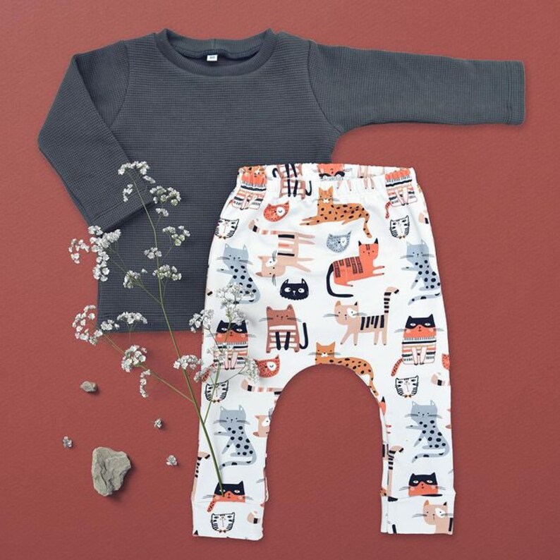 sewing pattern for children's baggy pants