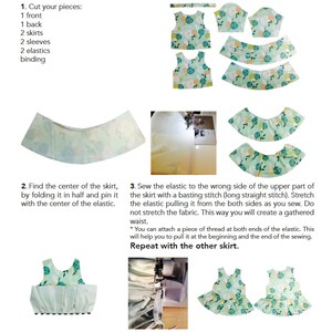 Peplum top sewing pattern image 5