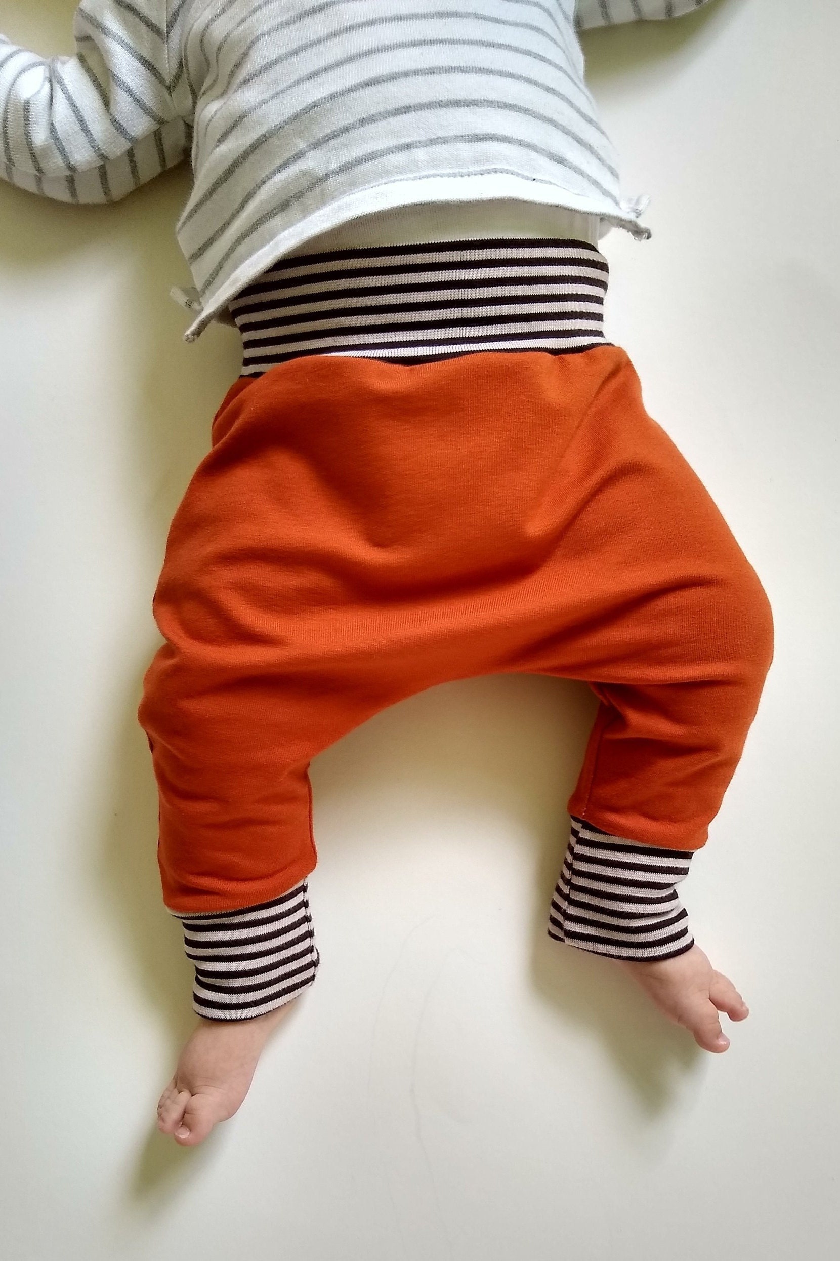 Harem Pants Pattern Baby Harems Sewing Pattern Cuffed Harems Etsy