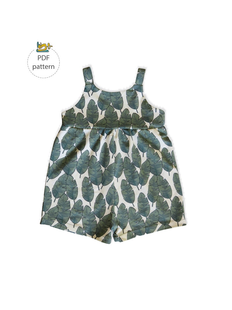 summer overall patten for kids