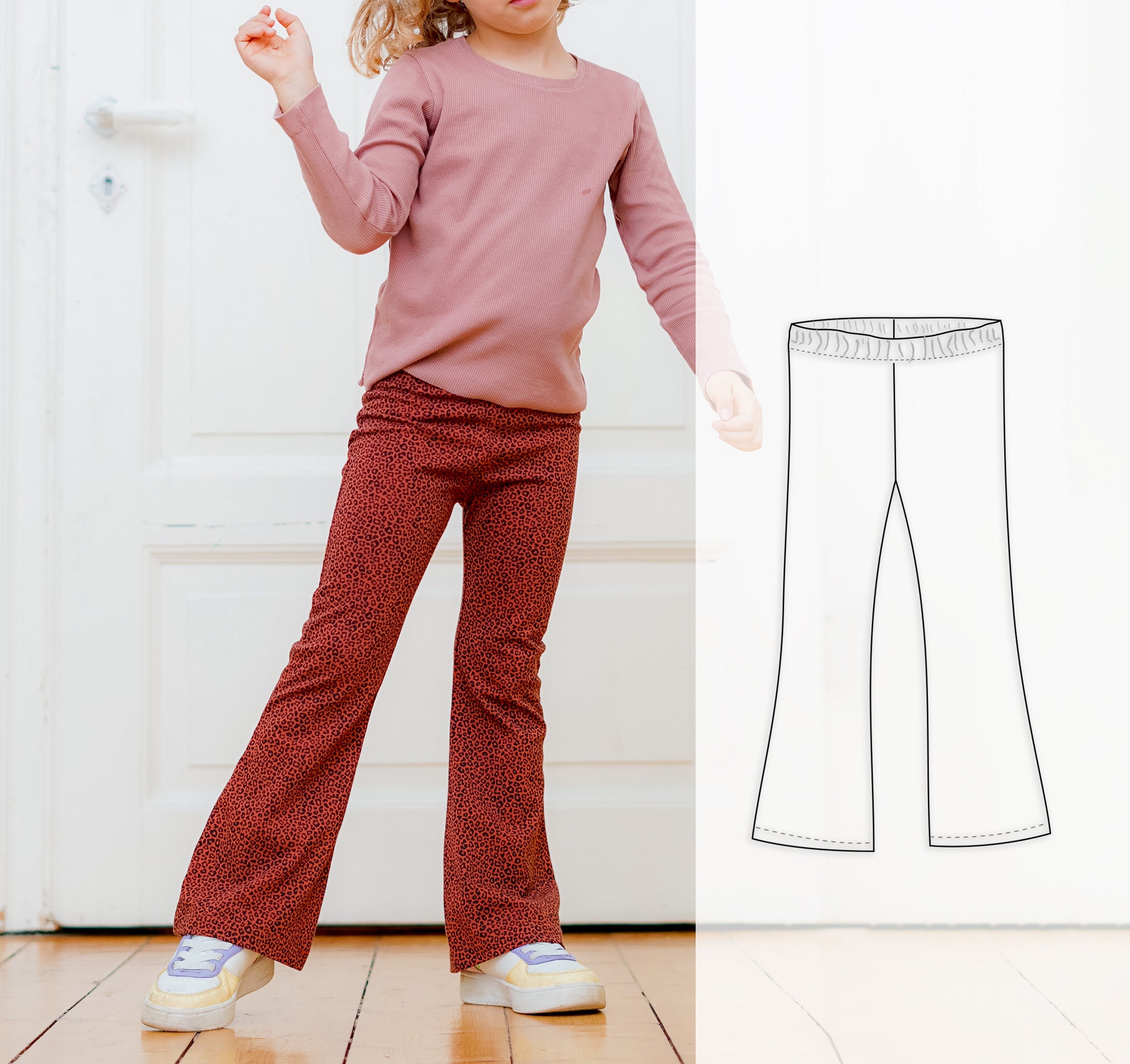 Kids Flare Leggings 