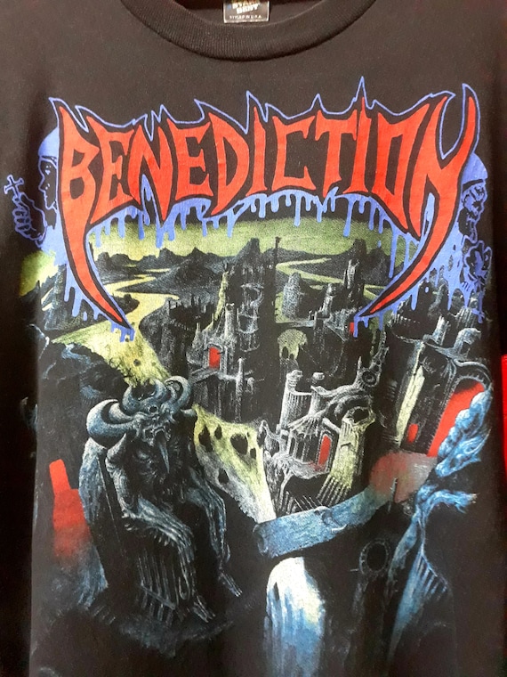 Ultra Rare Vintage Benediction LS - image 4