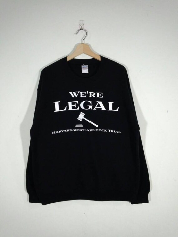 harvard mock neck pullover sweatshirt