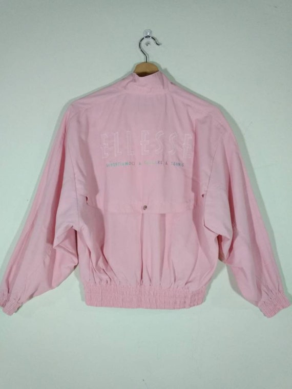 ellesse windbreaker pink