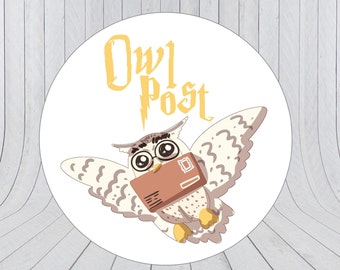 Happy mail stickers, Mail stickers, cute packaging stickers, delivery stickers, owl,pen pal labels,happy post labels, owl post label 359