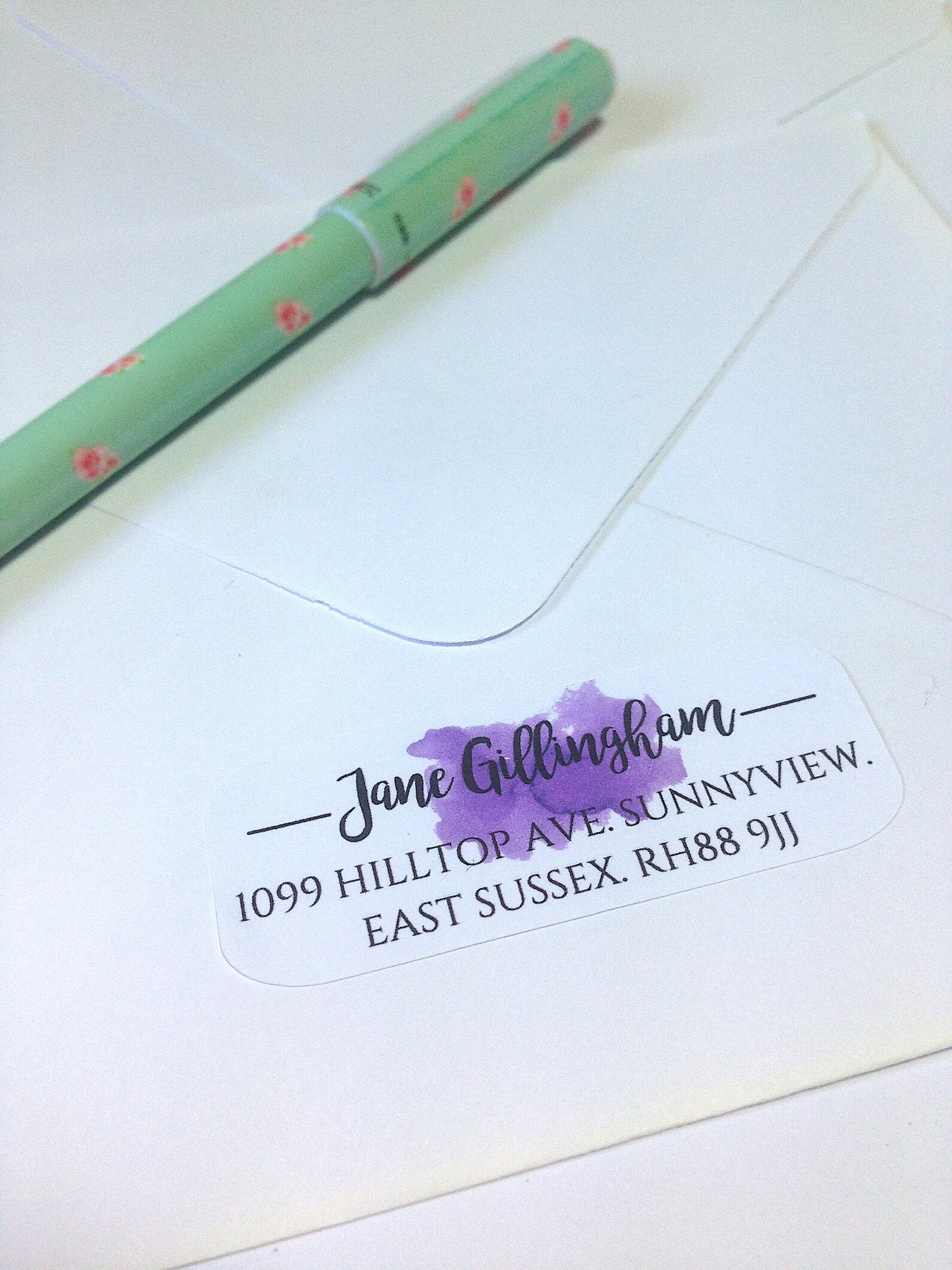 60 x Return address stickers Address labels Return Address Etsy