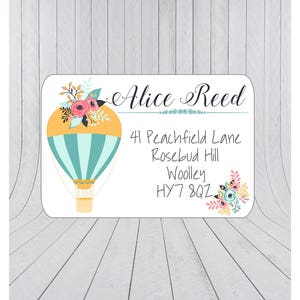 36 x Return address stickers, Address labels, Self adhesive address labels, Address Stickers, Custom address stickers 072