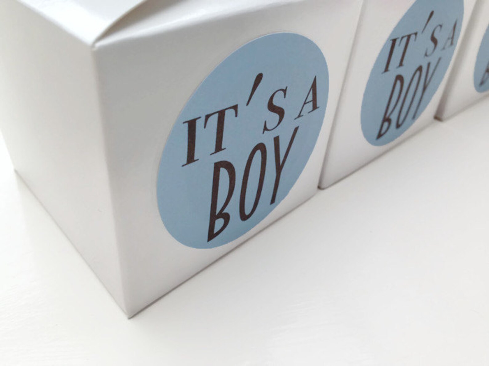 It's a Boy Stickers It's a Boy Favour Labels Baby Etsy