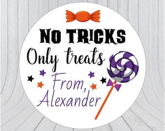 Halloween favour stickers, Halloween tags, Halloween Party favors, Halloween labels, Happy Halloween labels, Trick or treat, halloween 331