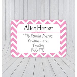 36 x Return address stickers, Address labels, Self adhesive address labels, Address Stickers, Custom address stickers 086