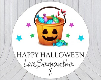Halloween favour stickers, Halloween tags, Halloween Party favors, Halloween labels, Happy Halloween labels, Halloween stickers, 311