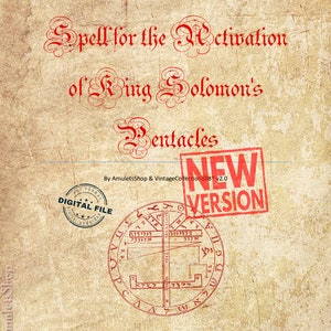 King Solomon 44 Pentacles to choose 1, Steel pendants Solomon Seals Saturn, Jupiter, Mars, The Sun, Venus, Mercury, The Moon, Optional Spell image 8