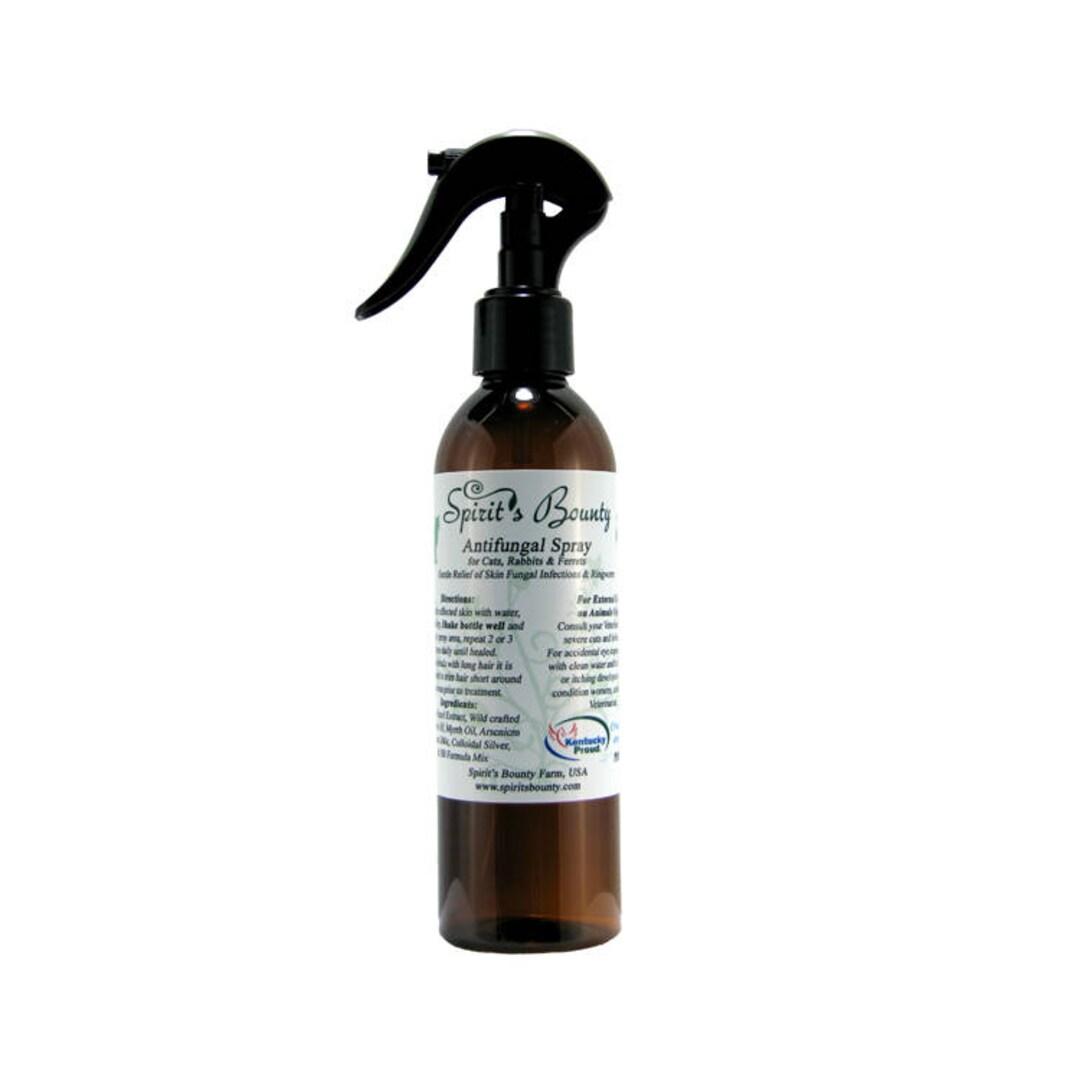 Antifungal Spray for Cats Ferrets & Rabbits 8oz Etsy
