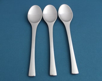 3 Teaspoons Dansk ODIN Satin Stainless Germany 6 3/8"