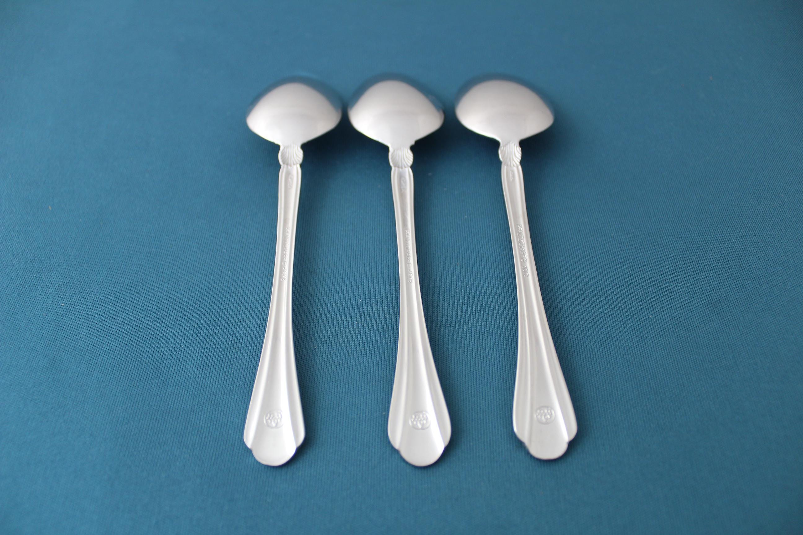 3 Teaspoons Pfaltzgraff ARTESIA 18/8 Stainless Korea 6