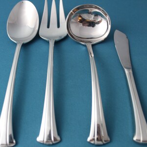Gorham trilogy stainless flatware sale
