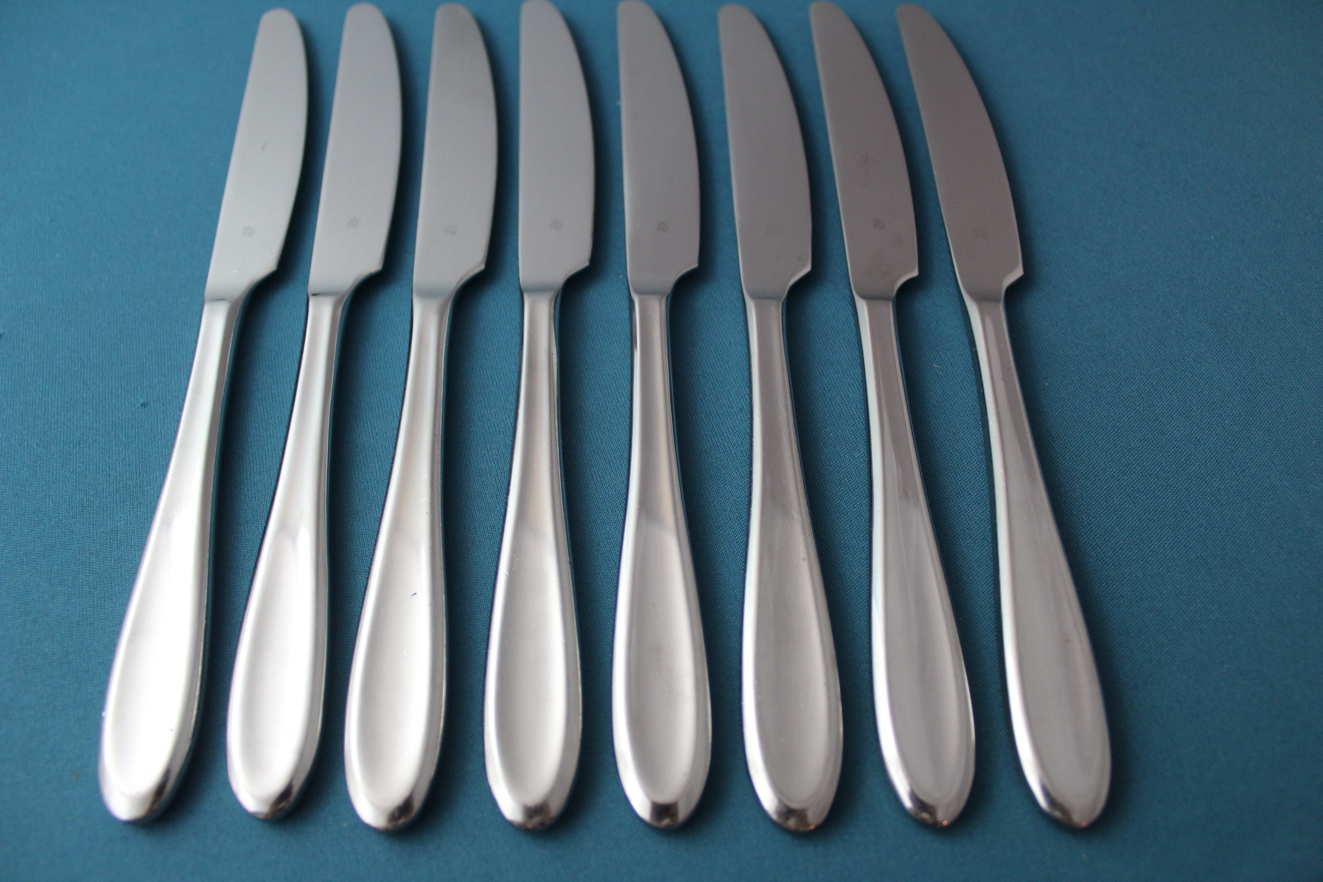 Wmf Solid 8 Dinner Knives Solid WMF Cromargen ARTISAN Glossy Stainless 9 1/8 - Etsy