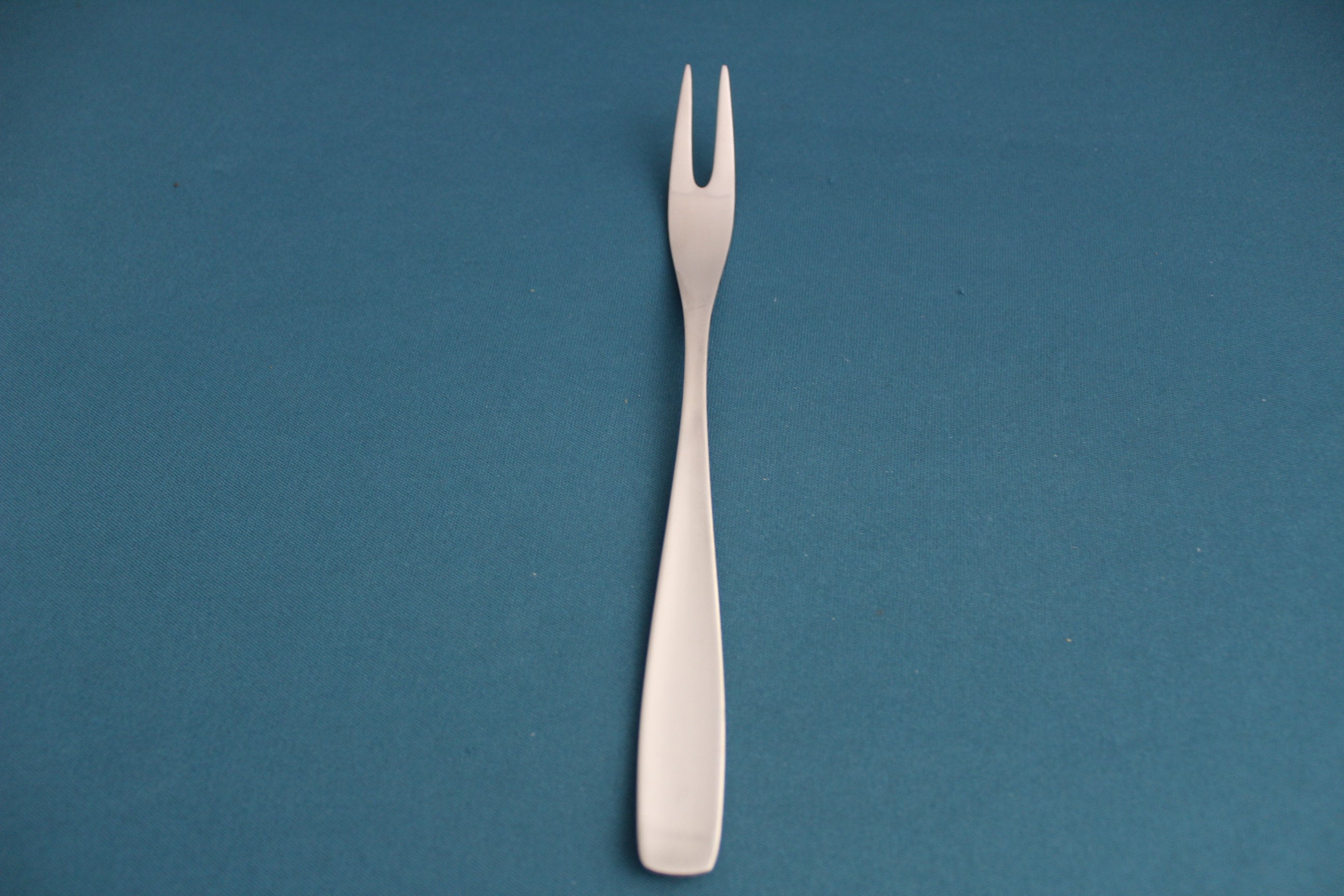 Two Line Fork 1 Small 2-tine Cold Meat Fork WMF LINE Stainless Germany 7 1/2