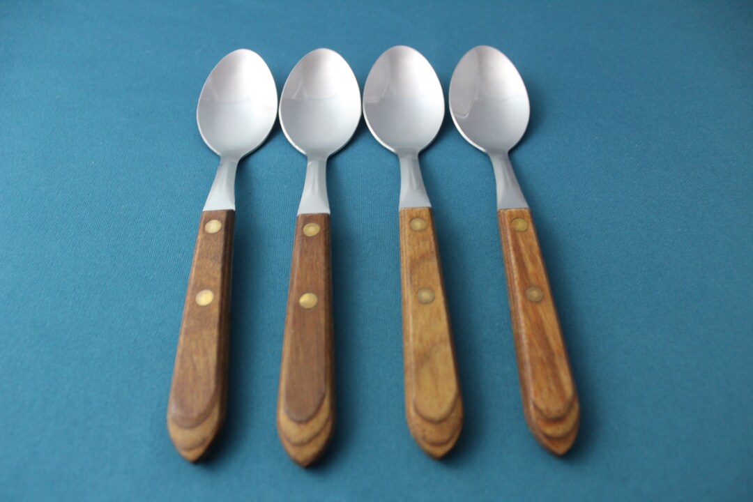4 Teaspoons Washington TOWN & COUNTRY Stainless USA 6 Etsy