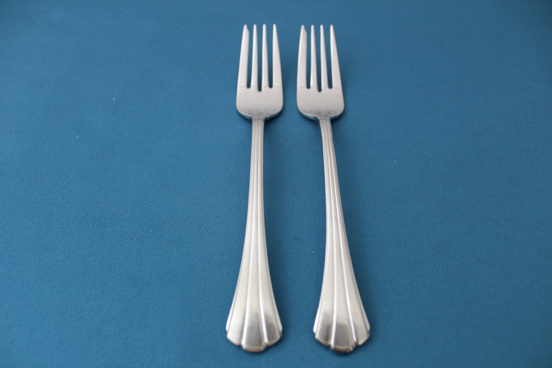 Kirk Stieff Satin Flutes Stainless Steel Flatware - 18/8 Korea Silverware - Choose Your Piece