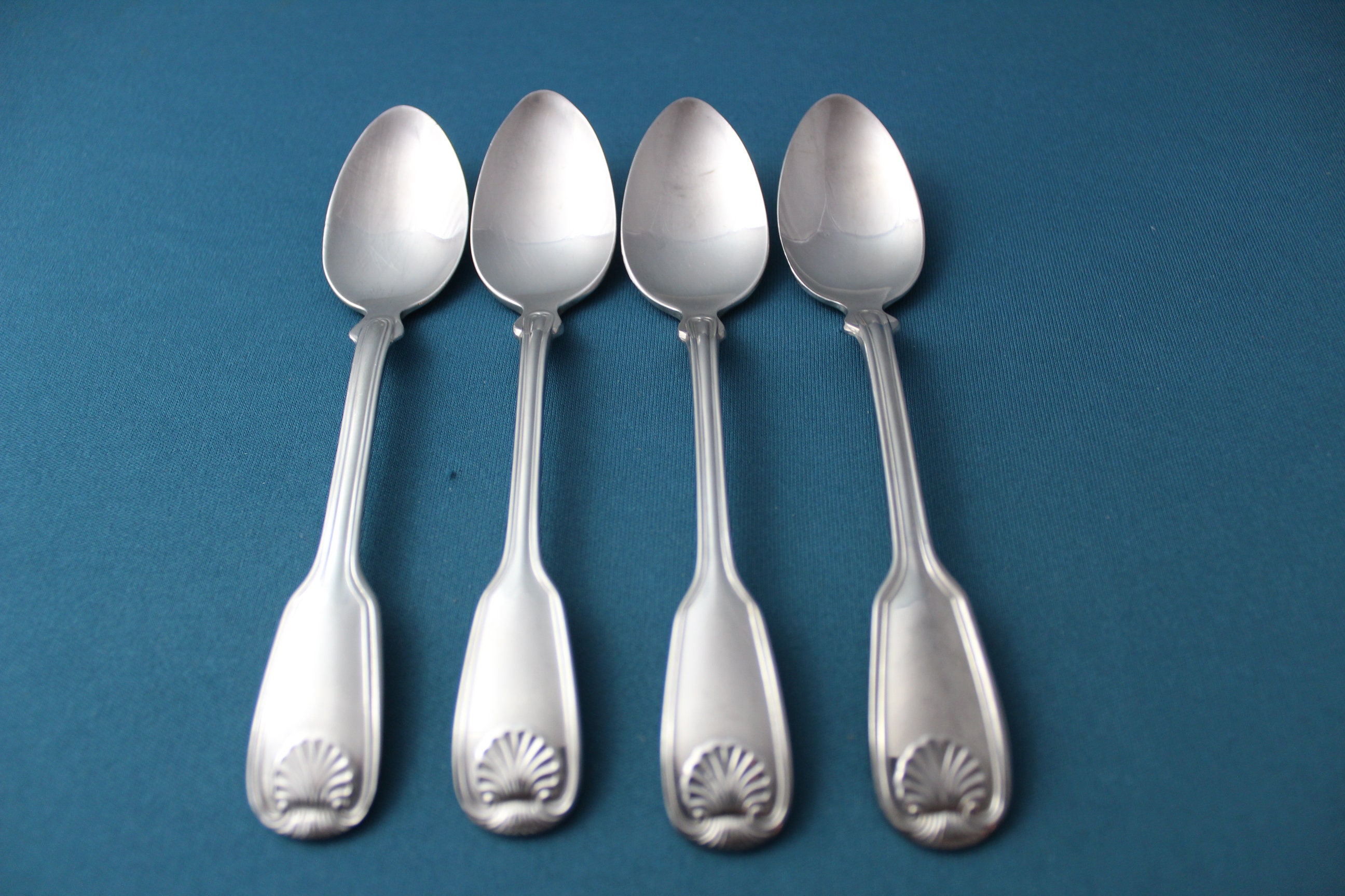 【Reed & Barton】純銀／スプーン４本「ハーレクイン」 Reed Barton 4 - Etsy