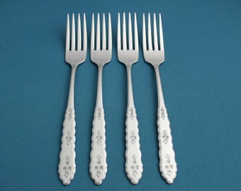 Details about ONEIDA CAPRI DISTINCTION DELUXE Stainless flatware Silverware salad forks set 5 Details about ONEIDA CAPRI DISTINCTION DELUXE Stainless flatware Silverware salad forks set 5