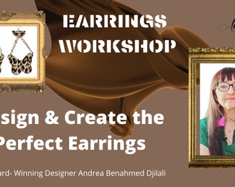 Leather Earrings Workshop Master Class