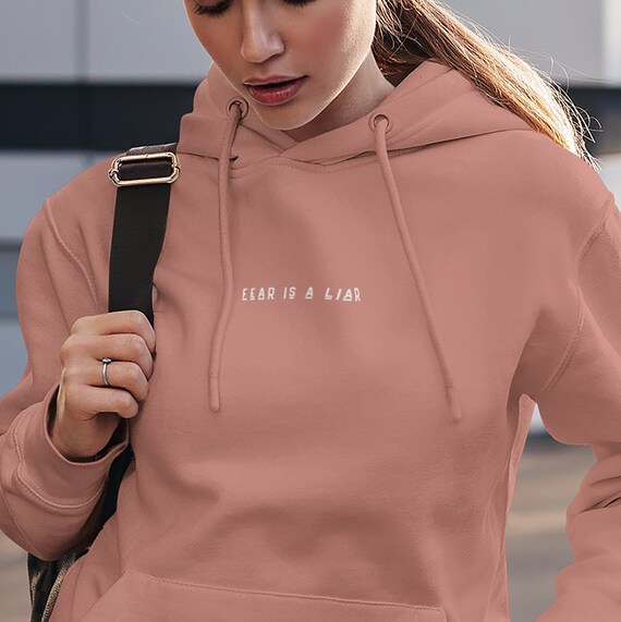 Fear is a Liar Christian Hoodie - Etsy