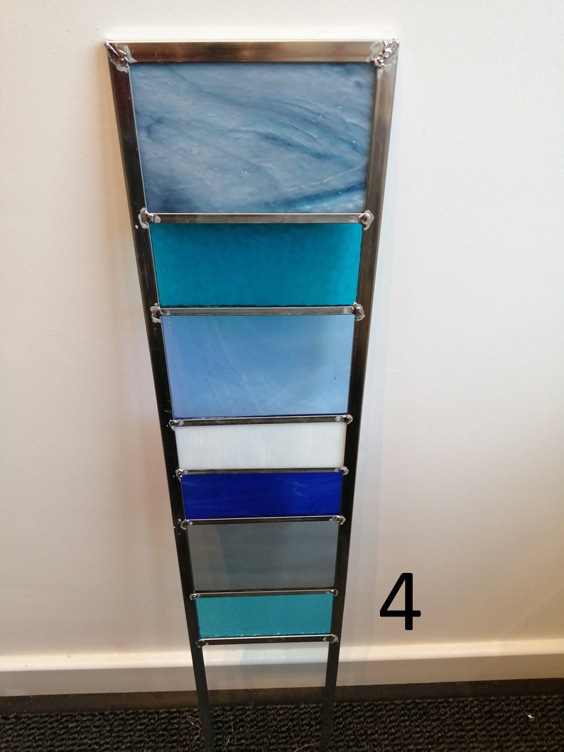Decorative stained glass garden panels Etsy