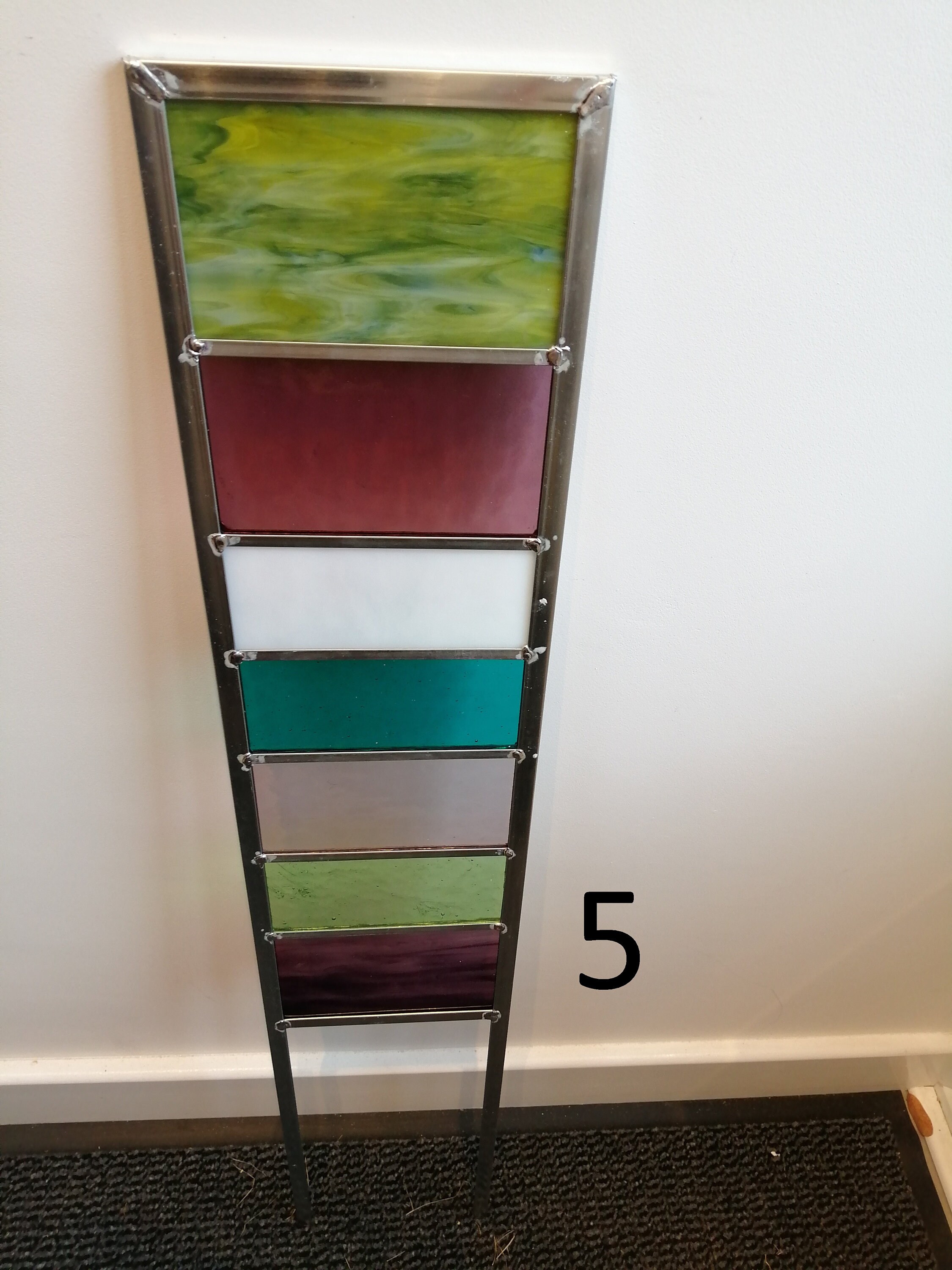 Decorative stained glass garden panels Etsy