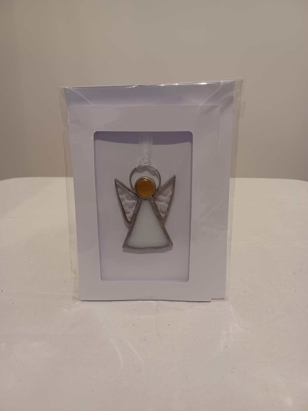 Stained Glass Angel Card - Etsy