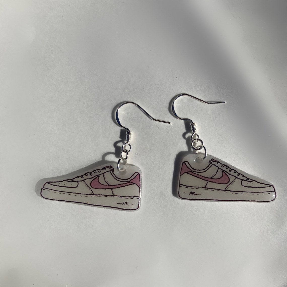 Nike earring unique earrings drop earrings Nike shoes Nike | Etsy