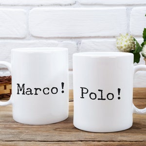 Marco! Polo! Mug 11oz 15oz novelty gift marco polo game mug marco polo coffee mug marco polo coffee cup marco polo gift marco polo cup